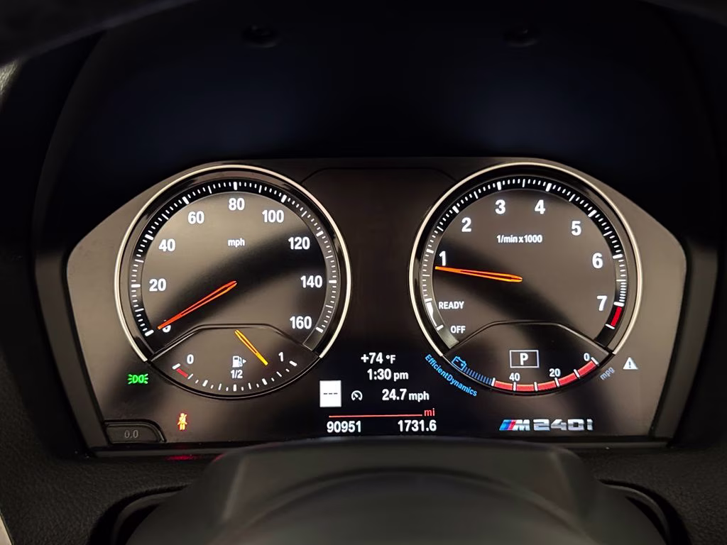 2019 Black Sapphire Metallic BMW 2 Series M240i RWD Convertible
