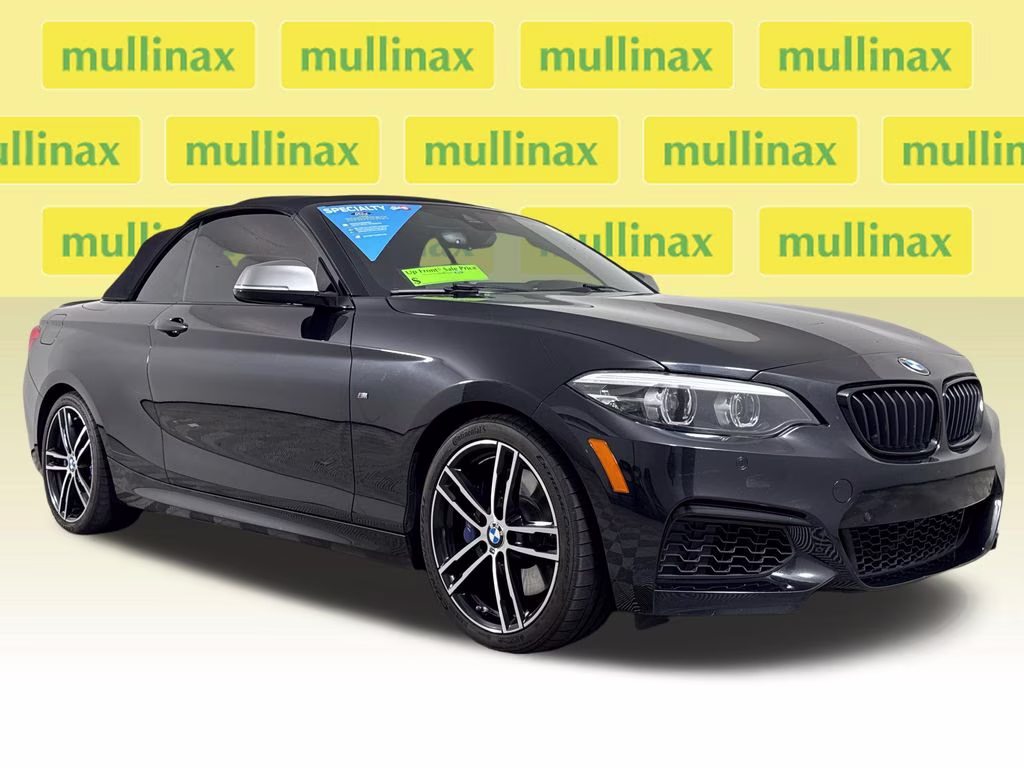2019 Black Sapphire Metallic BMW 2 Series M240i RWD Convertible