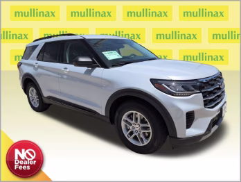 2026 Space White Metallic Ford Explorer Active RWD SUV