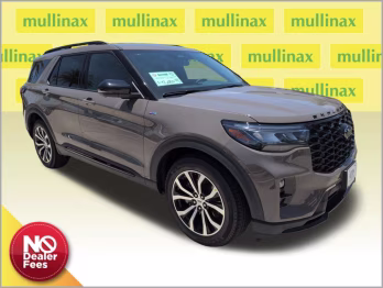 2026 Gray Ford Explorer ST-Line RWD SUV