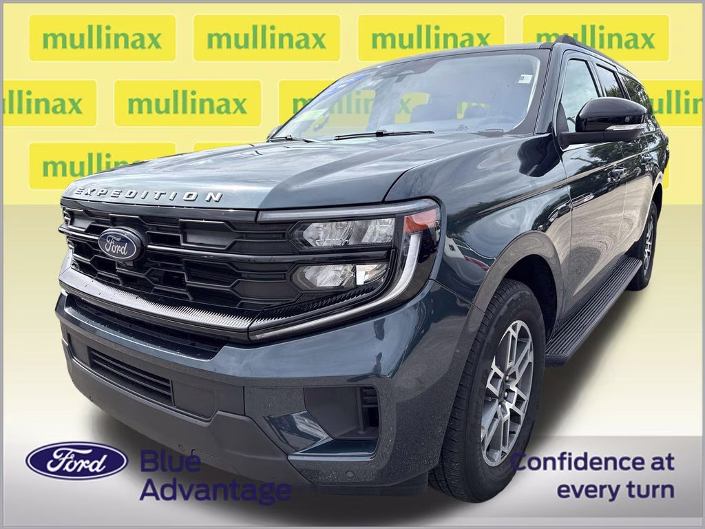 2025 Stone Blue Metallic Ford Expedition Max Active RWD SUV