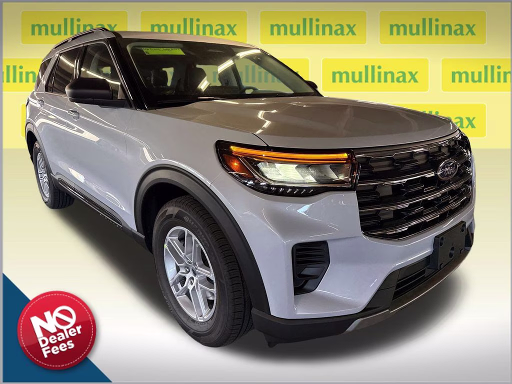 2026 White Metallic Ford Explorer Active RWD SUV