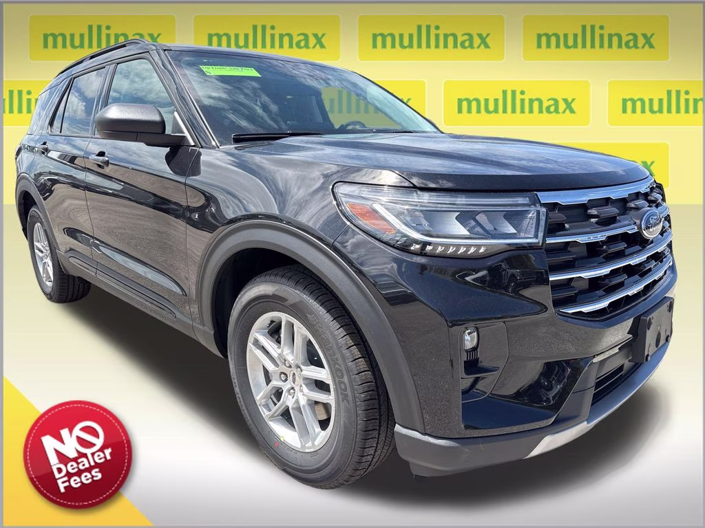 2026 Agate Black Metallic Ford Explorer Active RWD SUV