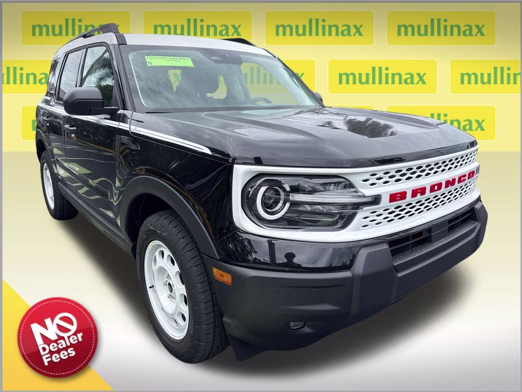 2026 Shadow Black Ford Bronco Sport Heritage 4X4 SUV