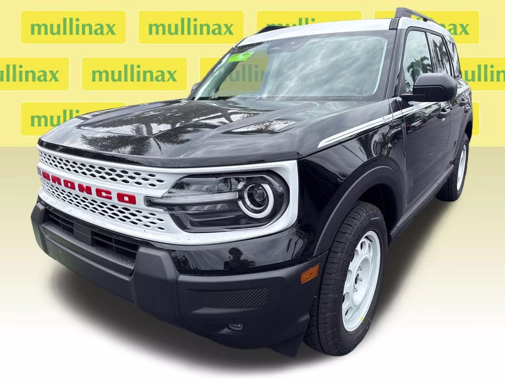 2026 Shadow Black Ford Bronco Sport Heritage 4X4 SUV