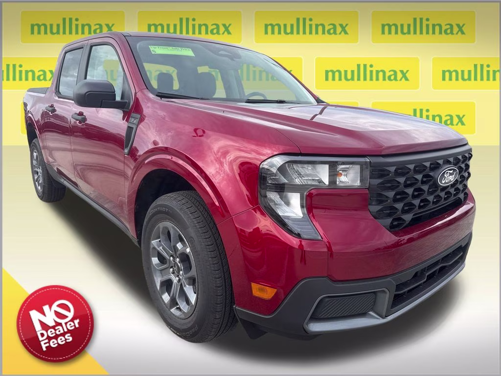 2026 Ruby Red Metallic Tinted Clearcoat Ford Maverick XLT FWD Truck