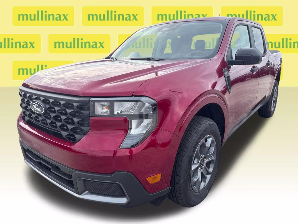 2026 Ruby Red Metallic Tinted Clearcoat Ford Maverick XLT FWD Truck