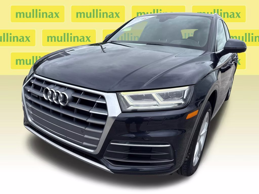 2020 Moonlight Blue Metallic Audi Q5 45 Premium Plus AWD SUV