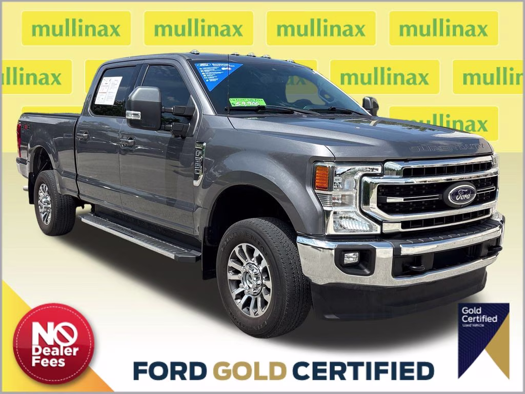 2022 Gray Ford Super Duty F-250 SRW Lariat 4X4 Truck