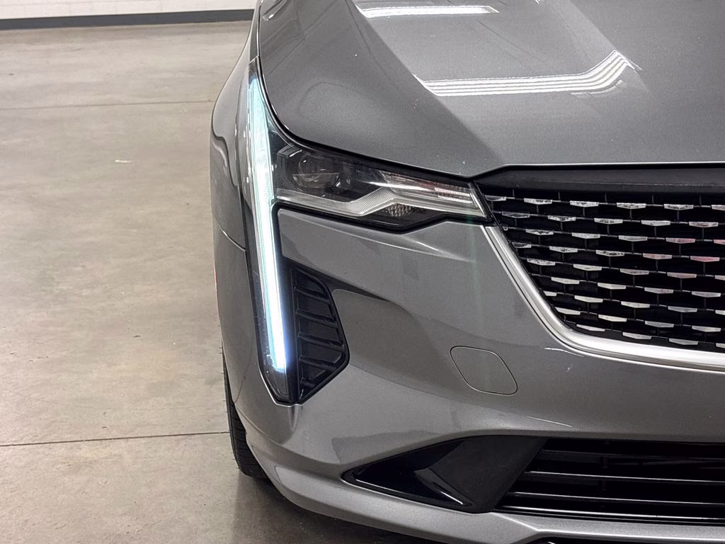 2021 Satin Steel Metallic Cadillac CT4 Luxury RWD Sedan