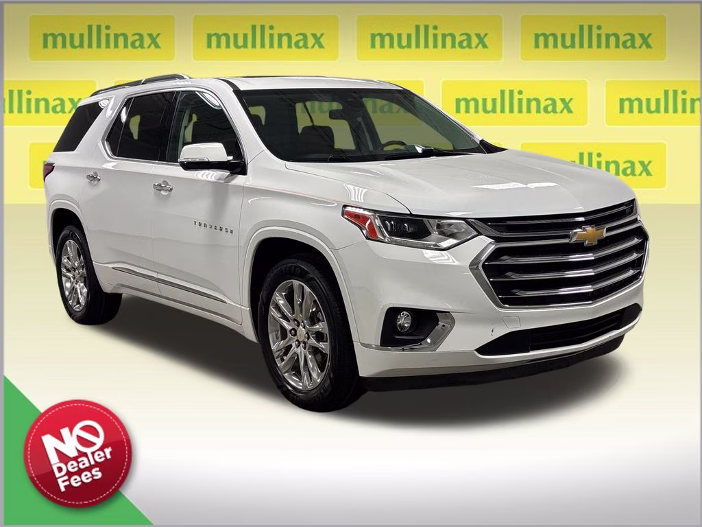 2018 Summit White Chevrolet Traverse High Country AWD SUV