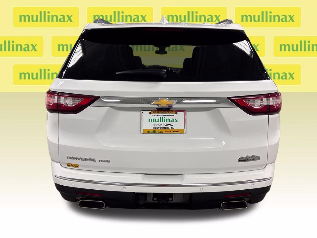 2018 Summit White Chevrolet Traverse High Country AWD SUV