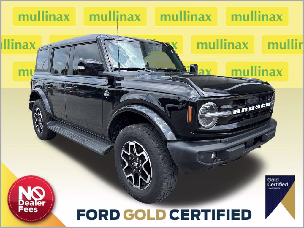 2025 Shadow Black Ford Bronco Outer Banks 4X4 SUV