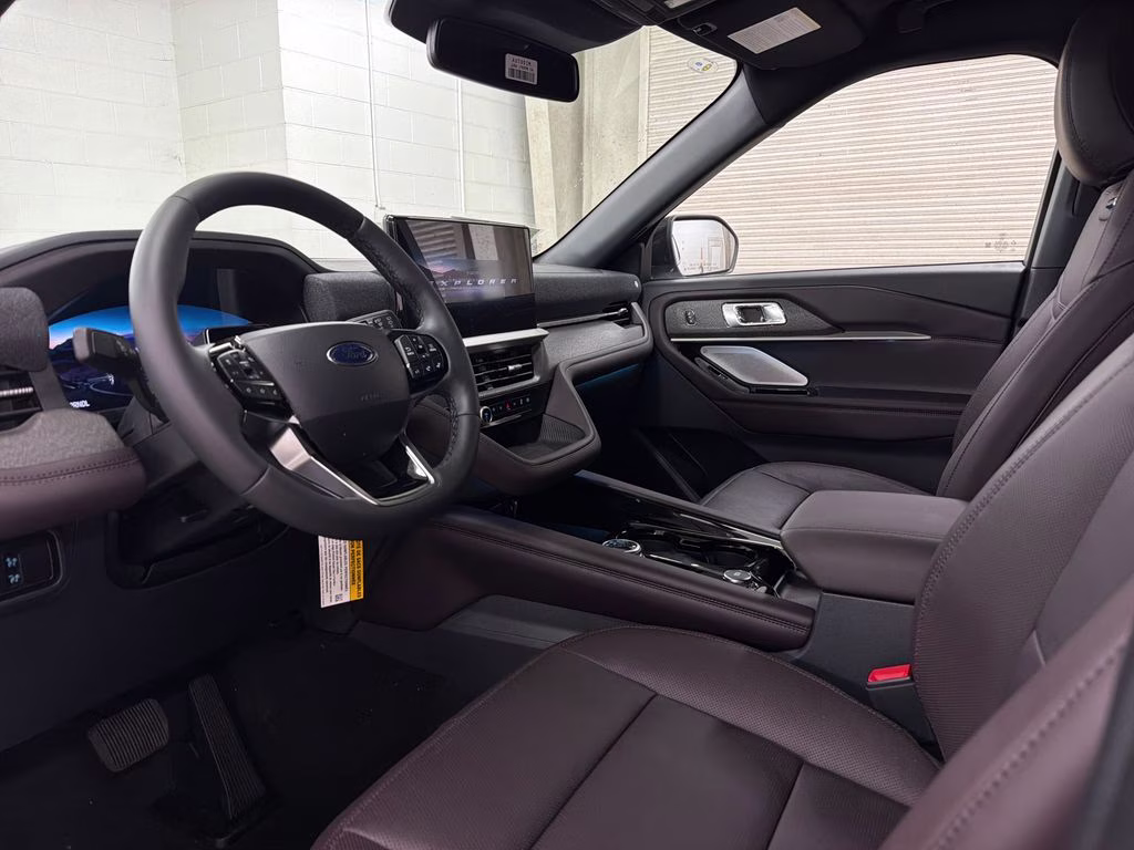 2026 SPACE WHITE Ford Explorer Platinum RWD SUV
