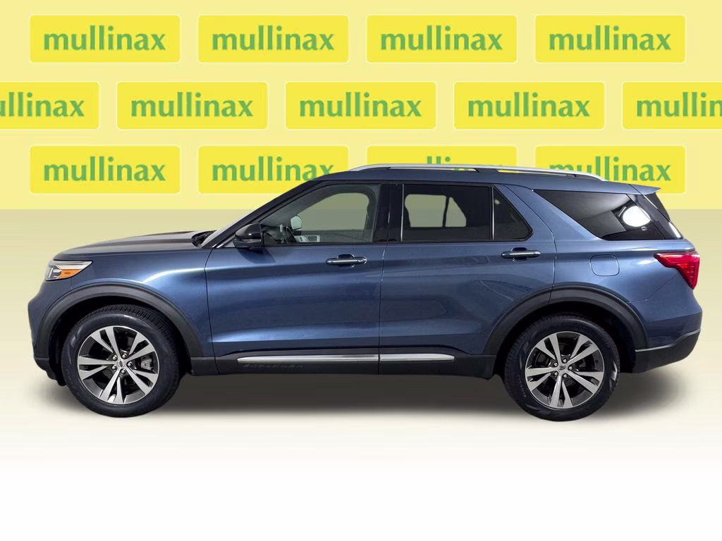 2020 Blue Metallic Ford Explorer Platinum 4X4 SUV