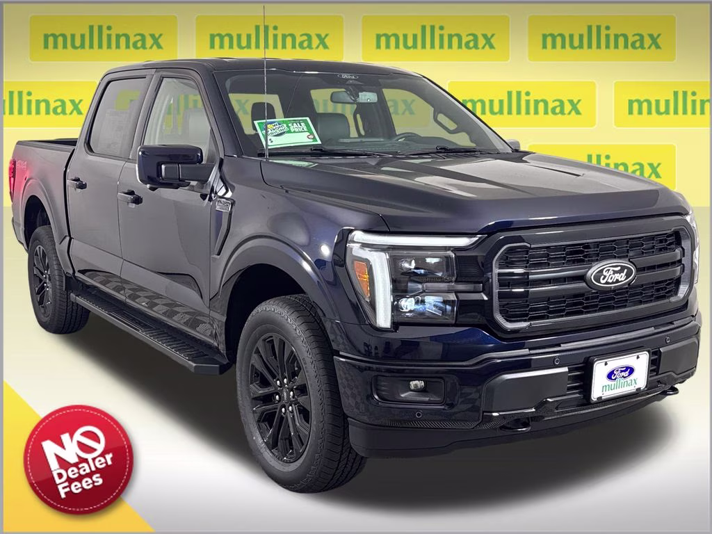 2026 Antimatter Blue Metallic Ford F-150 Lariat 4X4 Truck