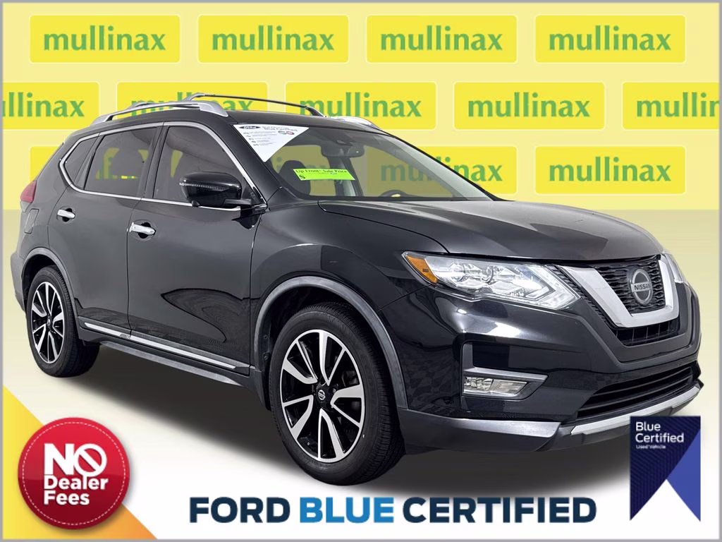 2018 Magnetic Black Nissan Rogue SL FWD SUV