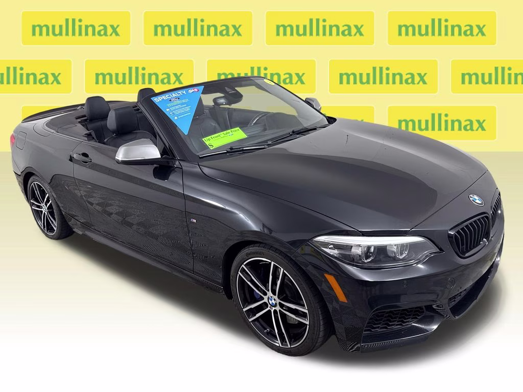 2019 Black Sapphire Metallic BMW 2 Series M240i RWD Convertible