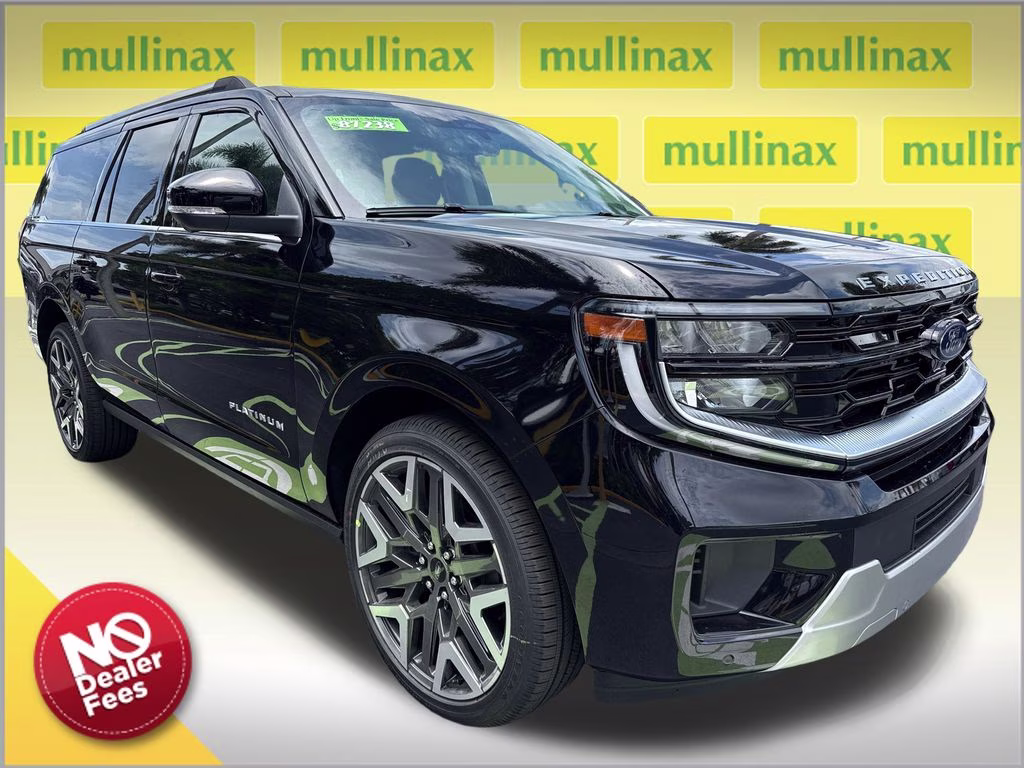 2026 Agate Black Metallic Ford Expedition Max Platinum 4X4 SUV