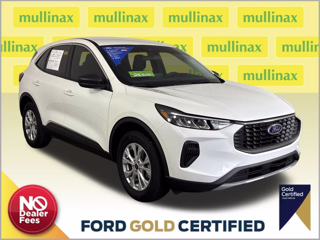 2023 White Metallic Ford Escape Active AWD SUV