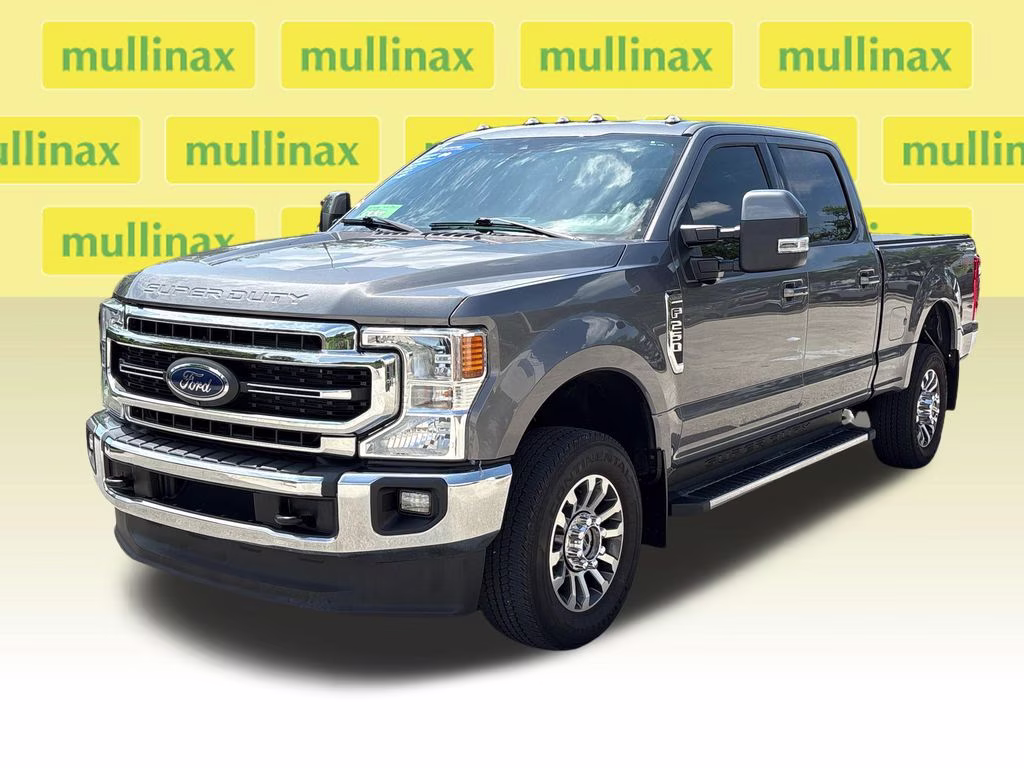 2022 Gray Ford Super Duty F-250 SRW Lariat 4X4 Truck