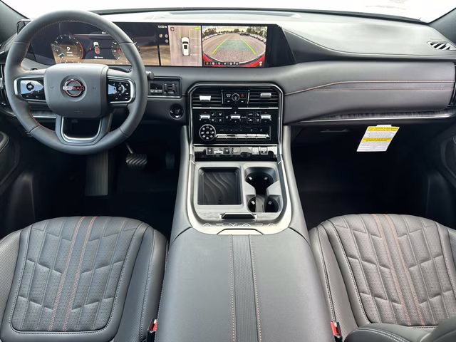 2025 Aspen White Tricoat/Super Black Nissan Armada PRO-4X 4X4 SUV