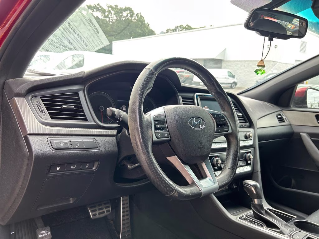2019 Scarlet Red Hyundai Sonata Sport FWD Sedan