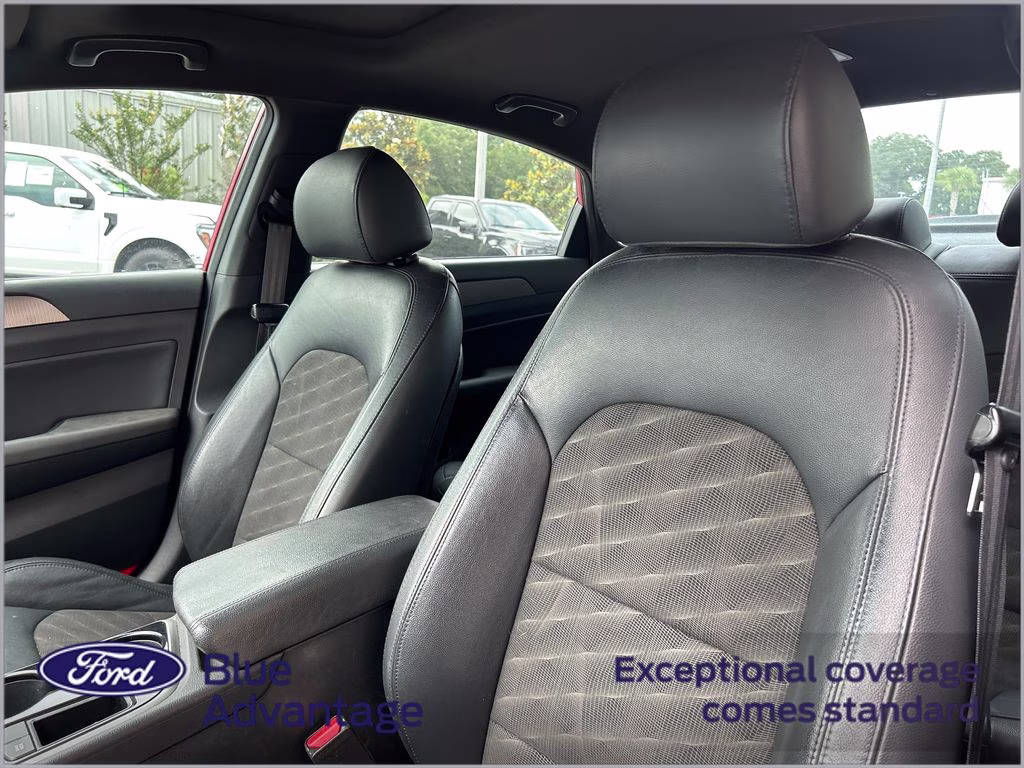 2019 Scarlet Red Hyundai Sonata Sport FWD Sedan