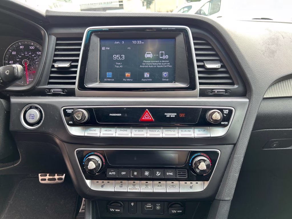 2019 Scarlet Red Hyundai Sonata Sport FWD Sedan
