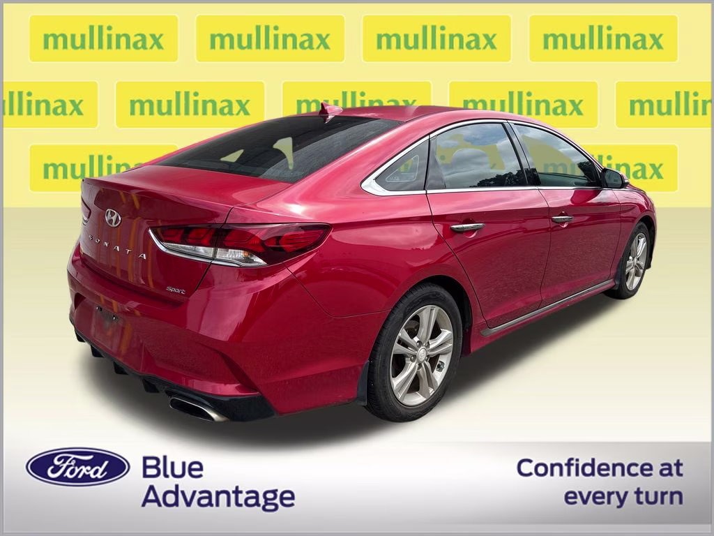 2019 Scarlet Red Hyundai Sonata Sport FWD Sedan