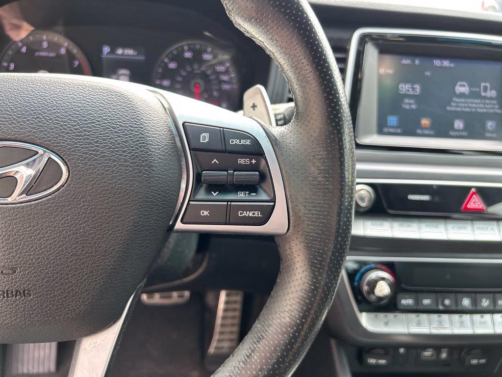 2019 Scarlet Red Hyundai Sonata Sport FWD Sedan