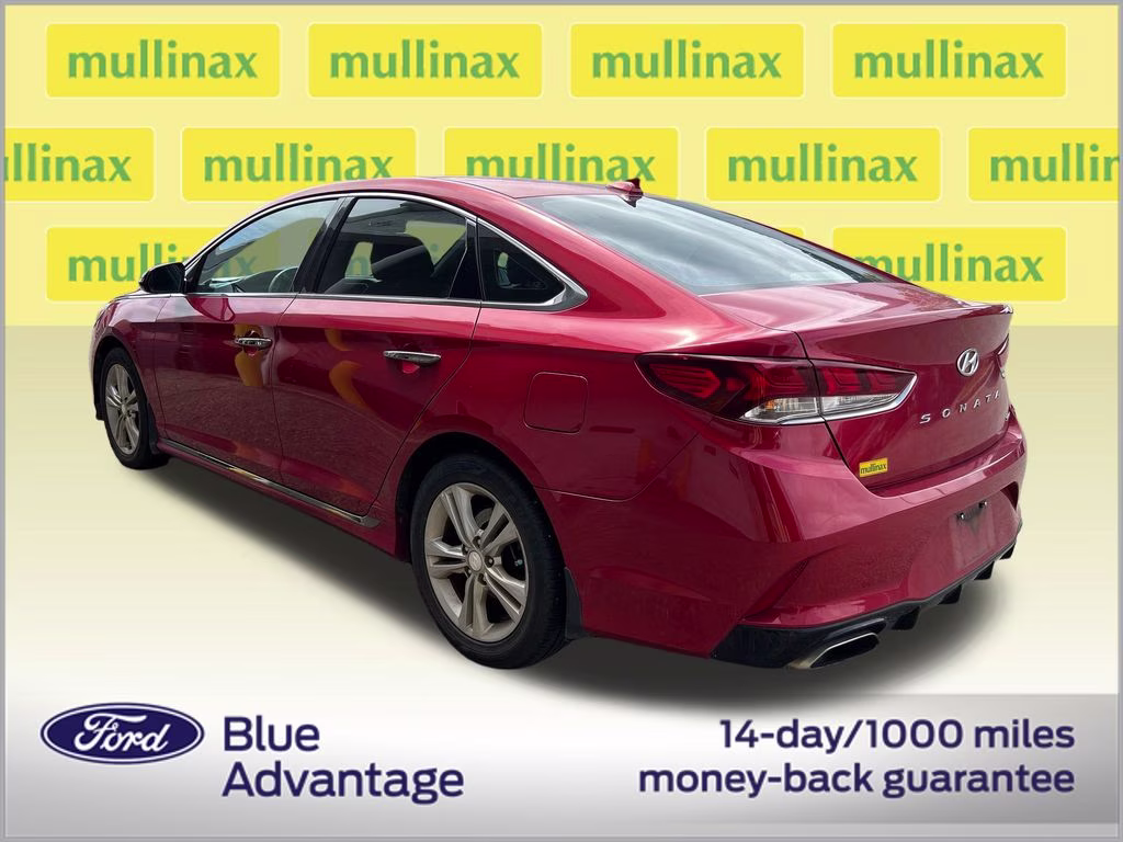 2019 Scarlet Red Hyundai Sonata Sport FWD Sedan