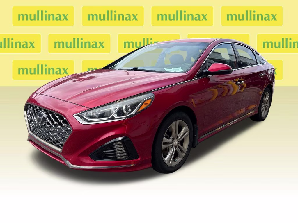 2019 Scarlet Red Hyundai Sonata Sport FWD Sedan