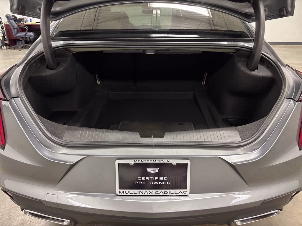 2021 Satin Steel Metallic Cadillac CT4 Luxury RWD Sedan