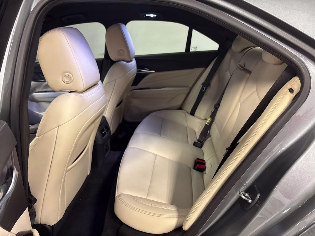 2021 Satin Steel Metallic Cadillac CT4 Luxury RWD Sedan