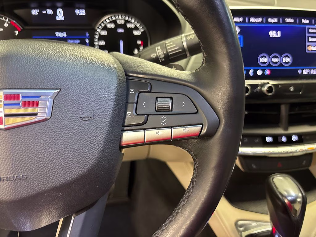 2021 Satin Steel Metallic Cadillac CT4 Luxury RWD Sedan