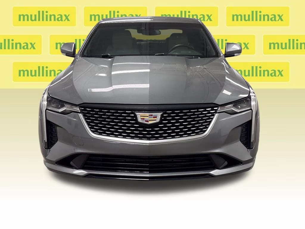2021 Satin Steel Metallic Cadillac CT4 Luxury RWD Sedan