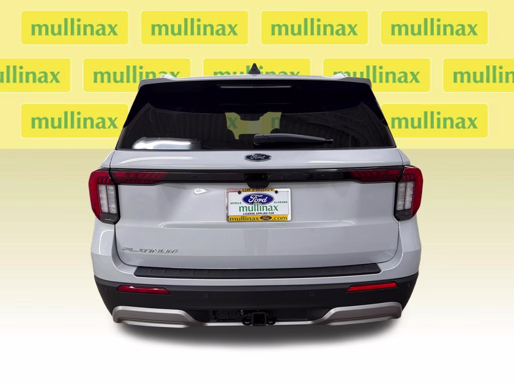 2026 SPACE WHITE Ford Explorer Platinum RWD SUV