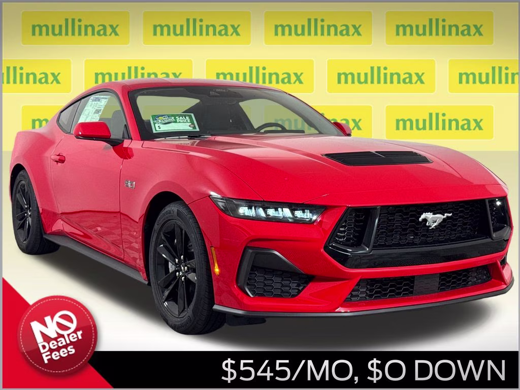 2026 Race Red Ford Mustang GT RWD Coupe