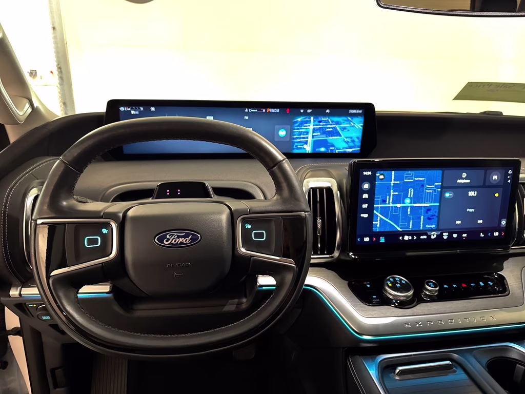 2025 Oxford White Ford Expedition Max Platinum 4X4 SUV