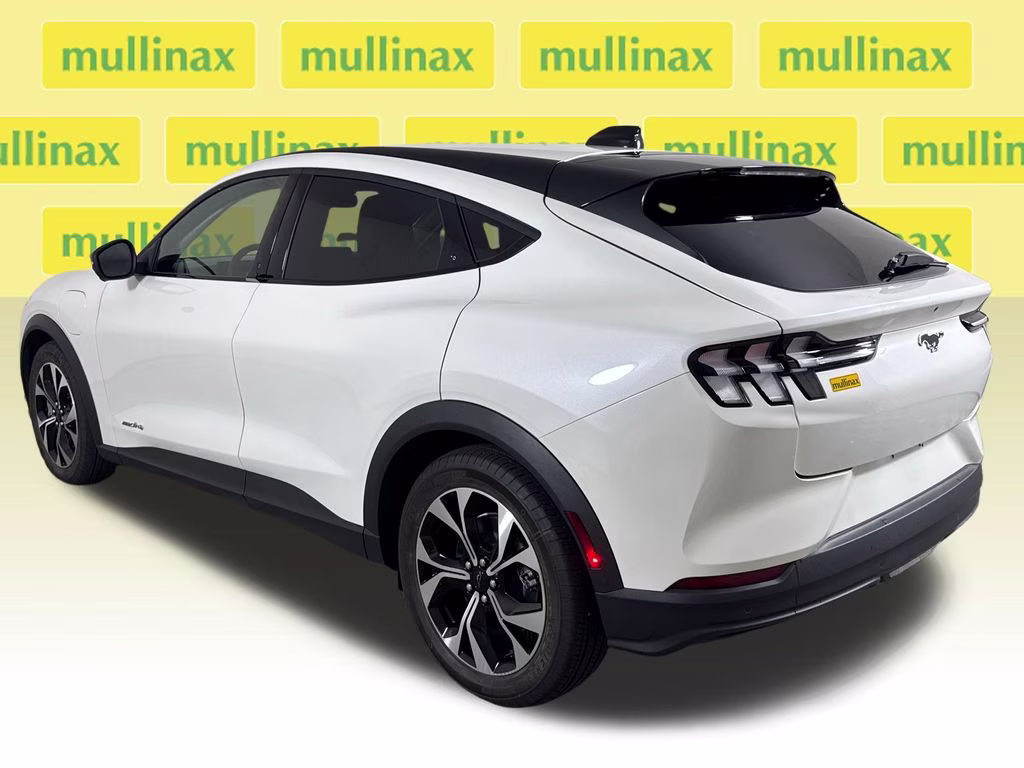 2025 White Metallic Ford Mustang Mach-E Select AWD SUV