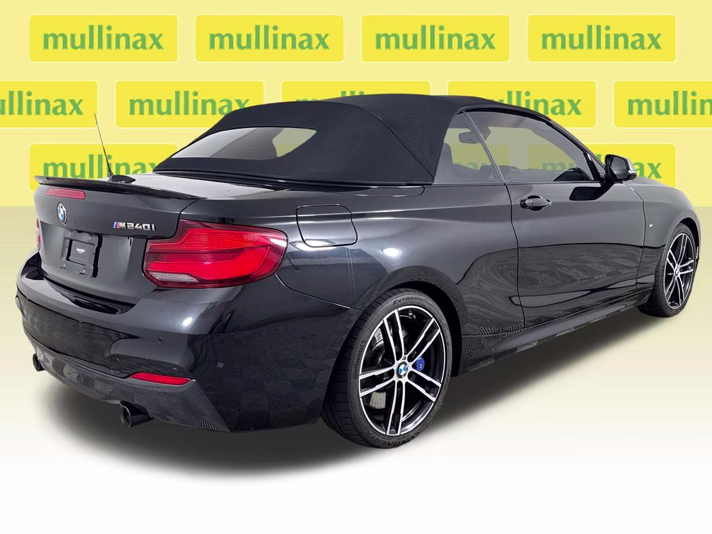 2019 Black Sapphire Metallic BMW 2 Series M240i RWD Convertible
