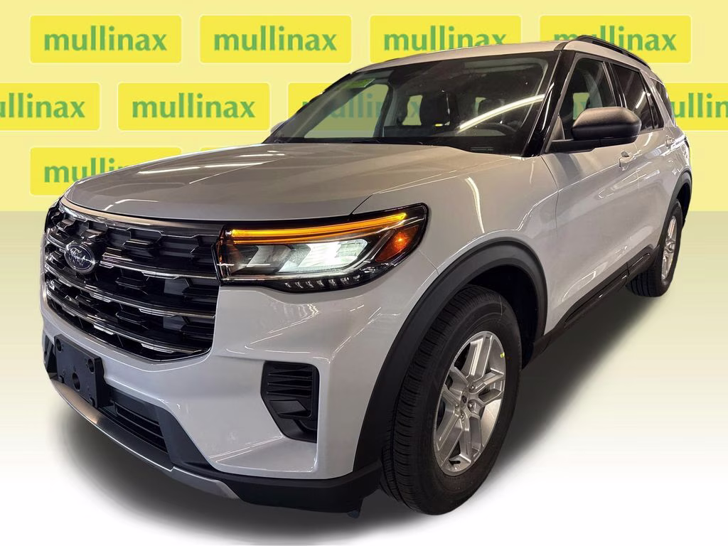 2026 White Metallic Ford Explorer Active RWD SUV