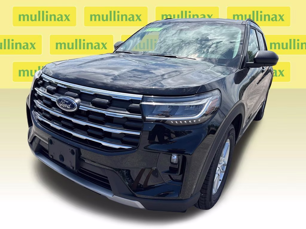 2026 Agate Black Metallic Ford Explorer Active RWD SUV