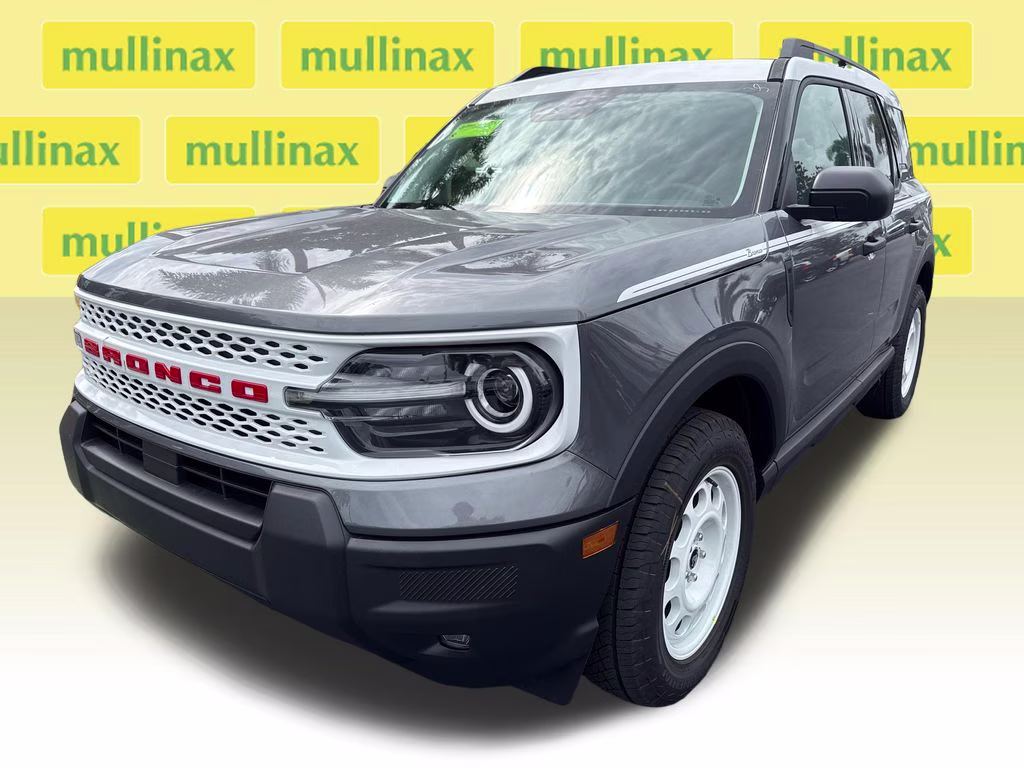 2026 Carbonized Gray Metallic Ford Bronco Sport Heritage 4X4 SUV