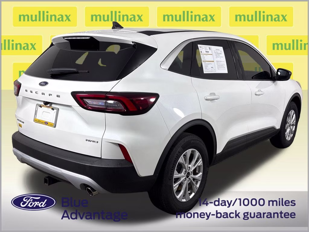 2023 White Metallic Ford Escape Active AWD SUV