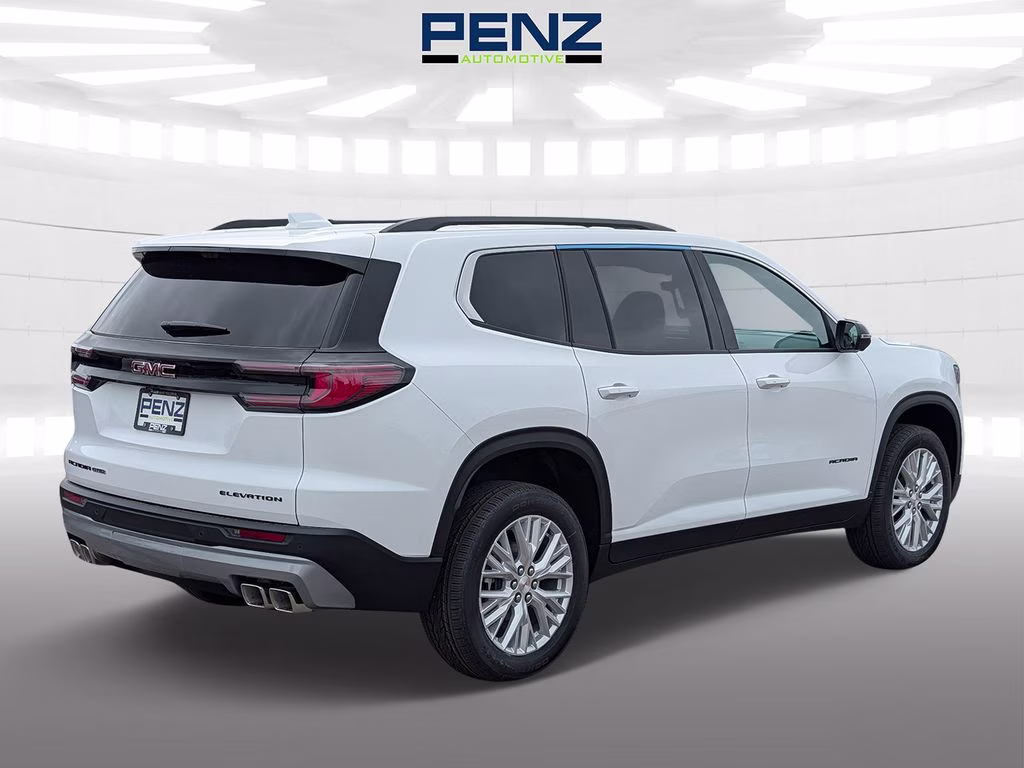 2026 Summit White GMC Acadia Elevation AWD SUV