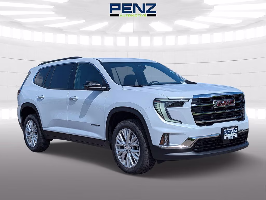 2026 Glacier White Tricoat GMC Acadia Elevation AWD SUV