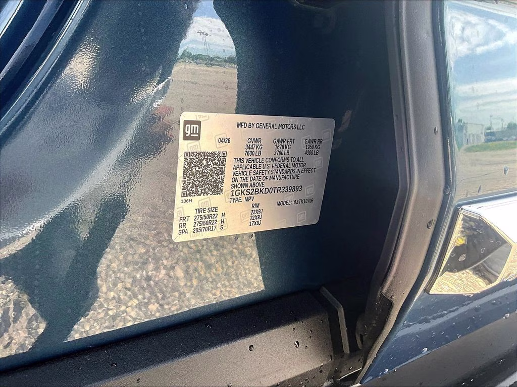 2026 Downpour Metallic GMC Yukon Elevation 4X4 SUV