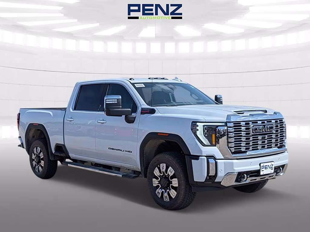 2026 Glacier White Tricoat GMC Sierra 3500HD Denali 4X4 Truck